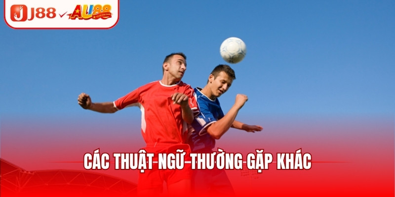 Khám Phá Thuật Ngữ Bóng Đá Dành Cho Người Mới Tại J88 4 Các thuật ngữ thường gặp khác